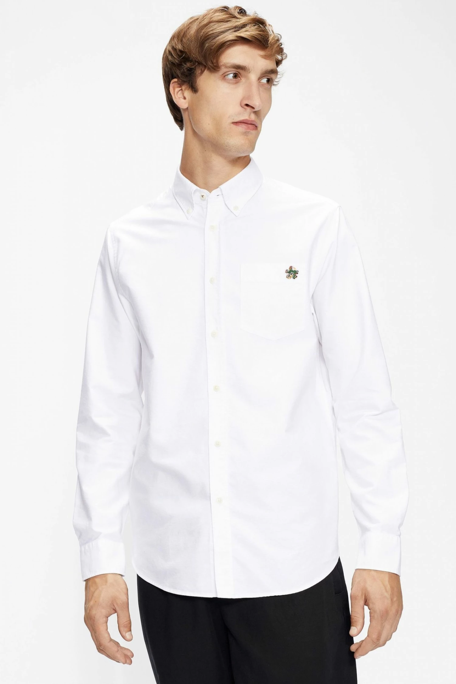 Ted Baker White Caplet Oxford Shirt 2 Ted Baker White Caplet Oxford Shirt