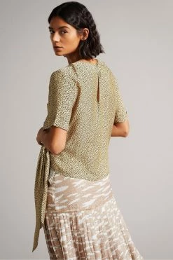 Ted Baker Black Robbiee Black Integral Tie T-Shirt 10 Ted Baker Black Robbiee Black Integral Tie T-Shirt -tedbaker Shop Online unnamed file 1997