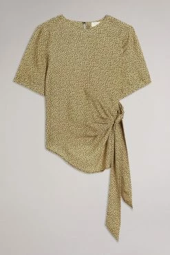 Ted Baker Black Robbiee Black Integral Tie T-Shirt 12 Ted Baker Black Robbiee Black Integral Tie T-Shirt -tedbaker Shop Online unnamed file 1999