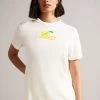 Ted Baker Ingella White Lemon Squeezy T-Shirt 1 Ted Baker Ingella White Lemon Squeezy T-Shirt -tedbaker Shop Online unnamed file 2012