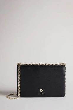 tedbaker Shop Online 47 Ted Baker Black Jorjey Flower Eyelet Cross Body Bag
