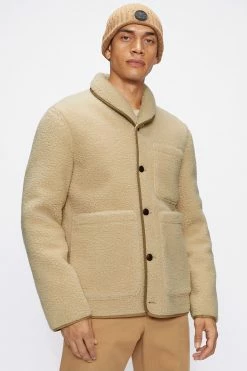 tedbaker Shop Online 22 Ted Baker Activst Reversible Borg White Jacket