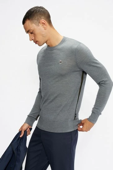 Ted Baker Cardiff Core Crew Neck Black Jumper 10 Ted Baker Cardiff Core Crew Neck Black Jumper - Image 8