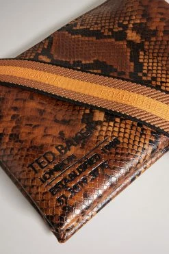 Ted Baker Darceys Brown Branded Webbing Snake Detail Cross Body Bag 9 Ted Baker Darceys Brown Branded Webbing Snake Detail Cross Body Bag -tedbaker Shop Online unnamed file 3
