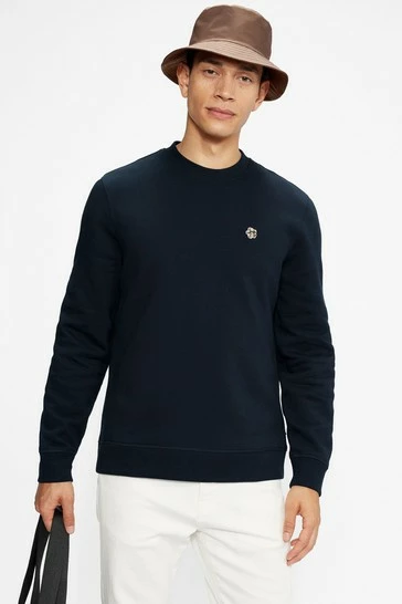 Ted Baker Hatton Sweatshirt Blue 7 Ted Baker Hatton Sweatshirt Blue - Image 6
