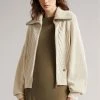 Ted Baker Natural Jordiyn Zip Front High Neck Knitted Sweater 2 Ted Baker Natural Jordiyn Zip Front High Neck Knitted Sweater -tedbaker Shop Online unnamed file 3732