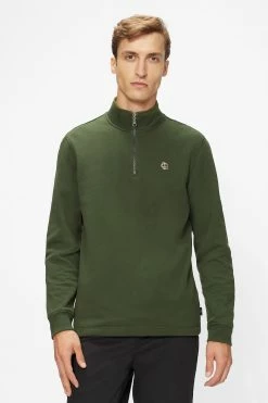 Ted Baker Kilbrn Half Zip Sweatshirt Blue