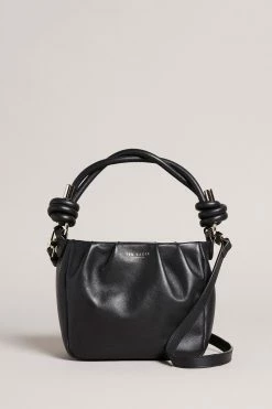 Ted Baker Twili Black Twisted Handle Mini Grab Bag