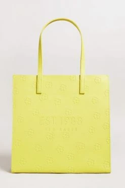 Ted Baker Lunacon Lemon Large Debossed Floral Icon Bag -tedbaker Shop Online unnamed file 85