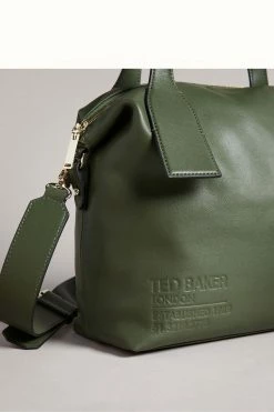 Ted Baker Green Embossed Branded Tote Bag 8 Ted Baker Green Embossed Branded Tote Bag -tedbaker Shop Online unnamed file 93